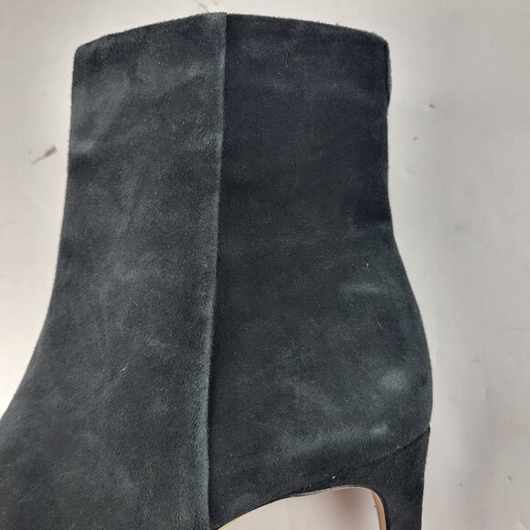 Sam Edelman Ulissa Luster Black Suede Rhinestone Mid Boots Size 6.5M - Picture 5 of 13